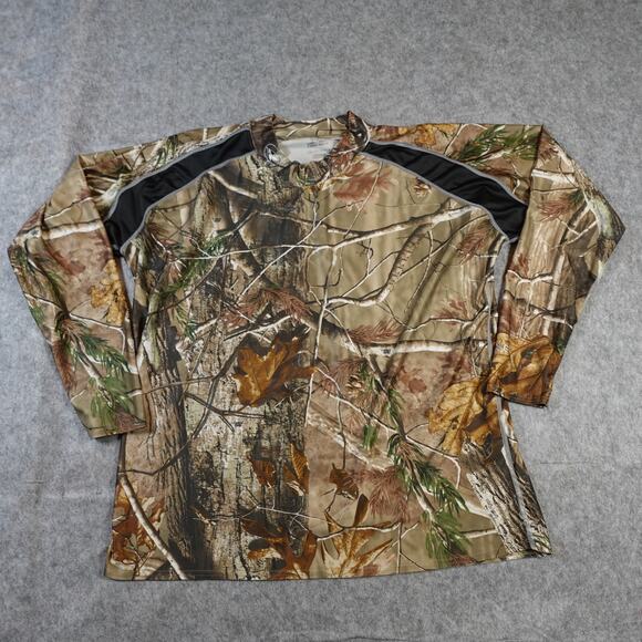 Red Head Shirt Mens 3XL Hunting Camo Long Sleeve Baselayer Performance Knit - Picture 1 of 9
